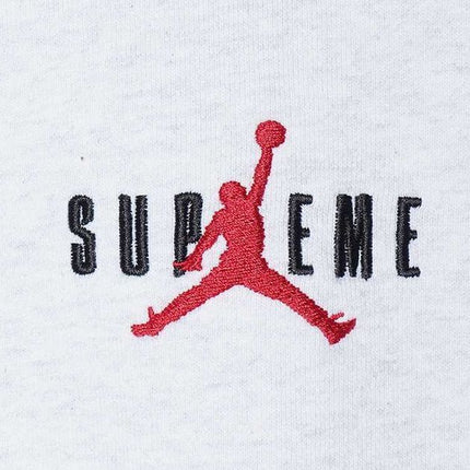 Supreme Jordan Hooded Sweatshirt Ash Grey