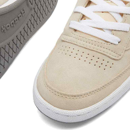 100073319 JJJJound × Reebok Club C 85 Cork White Space Grey (Men's)