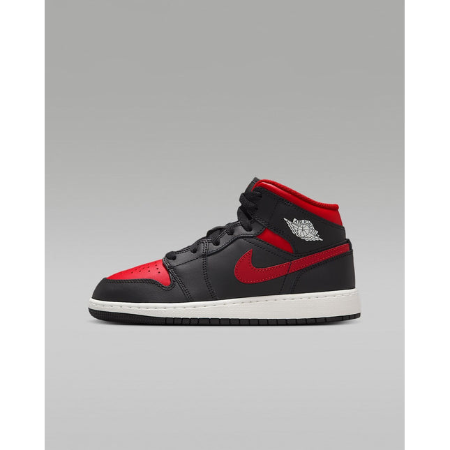 DQ8423-067 Nike GS Air Jordan 1 Mid Bred