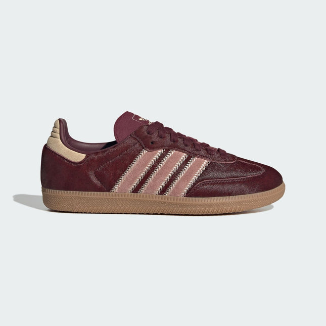 JP5330 adidas Originals Samba OG Sand Strata Maroon Warm Clay (Women's)