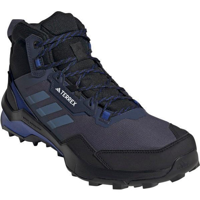 JP7379 adidas Terrex AX4 Mid GORE-TEX Hiking Shadow Navy Wonder Steel (Men's)