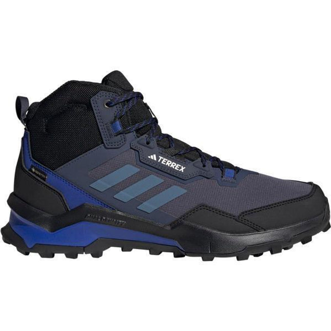 JP7379 adidas Terrex AX4 Mid GORE-TEX Hiking Shadow Navy Wonder Steel (Men's)
