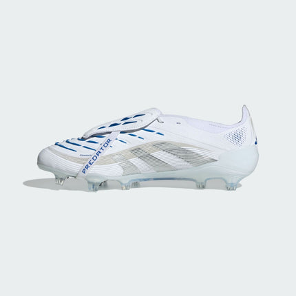 ID8965 adidas Predator Elite Fold Over Tongue FG Cloud White Silver (Men's)