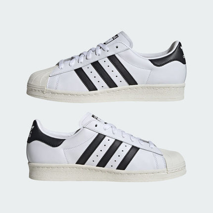 JI2025 adidas Originals Superstar 82 Footwear White Core Black Off White (Men's)