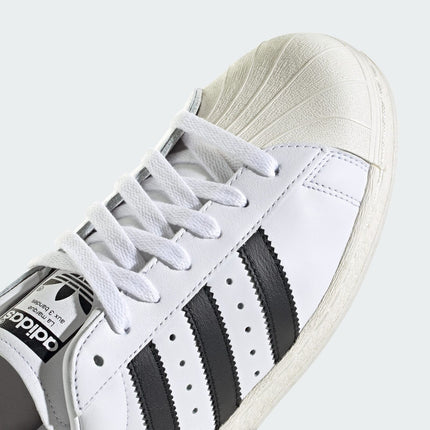 JI2025 adidas Originals Superstar 82 Footwear White Core Black Off White (Men's)