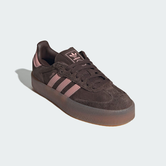 JI2744 adidas Originals Sambae Dark Brown Wonder Mauve Gum M2 (Women's)