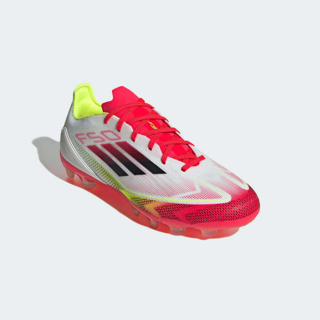 IE1275 adidas F50 Pro HG/AG Cloud White Core Black Solar Yellow (Men's)