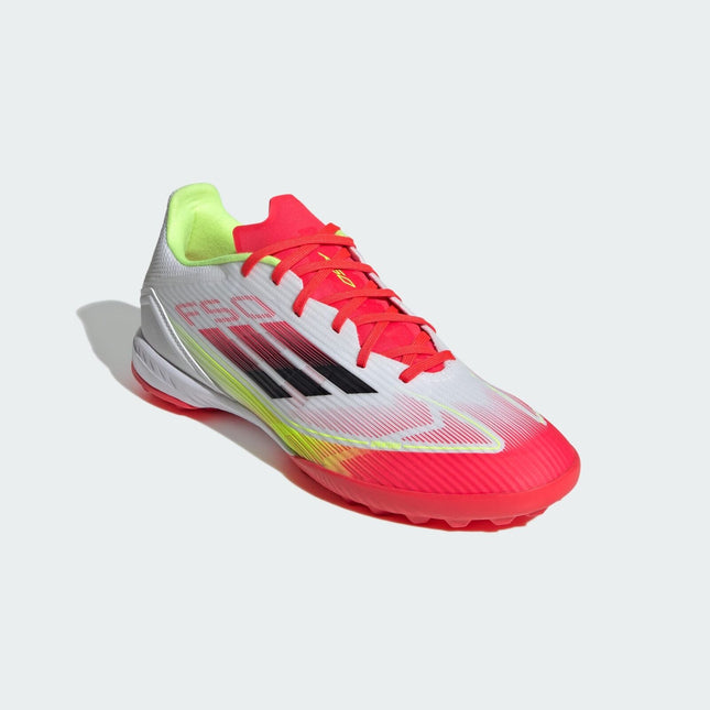 IE1231 adidas F50 League TF Cloud White Core Black Solar Yellow (Men's)