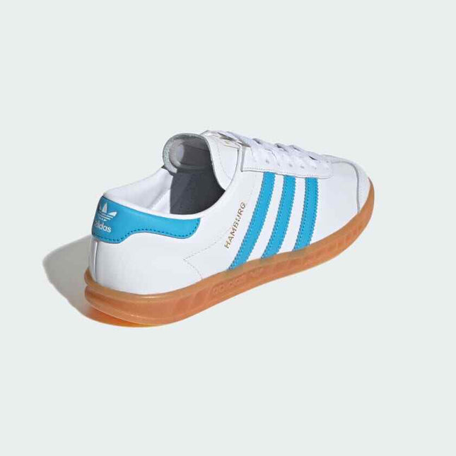 JI2625 adidas Originals Hamburg Cloud White Sky Rush Gum (Women's)