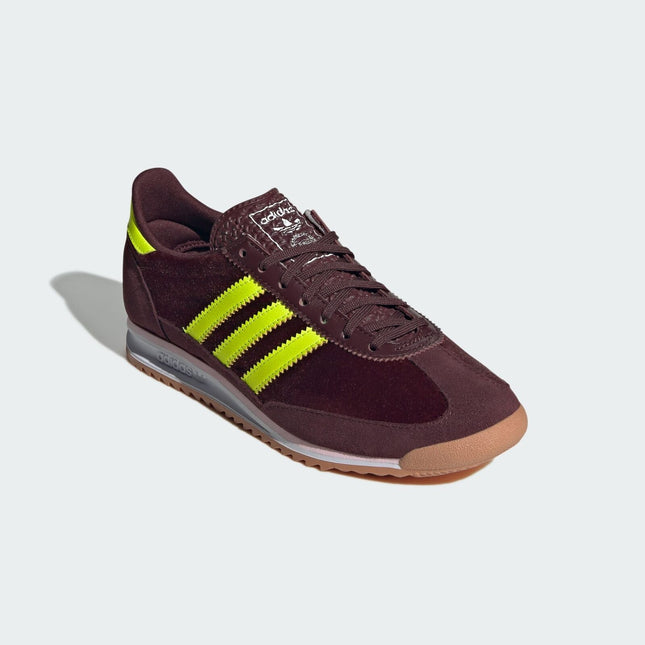 JI0195 adidas Originals SL72 OG Aurora Ruby Solar Yellow Gum (Women's)
