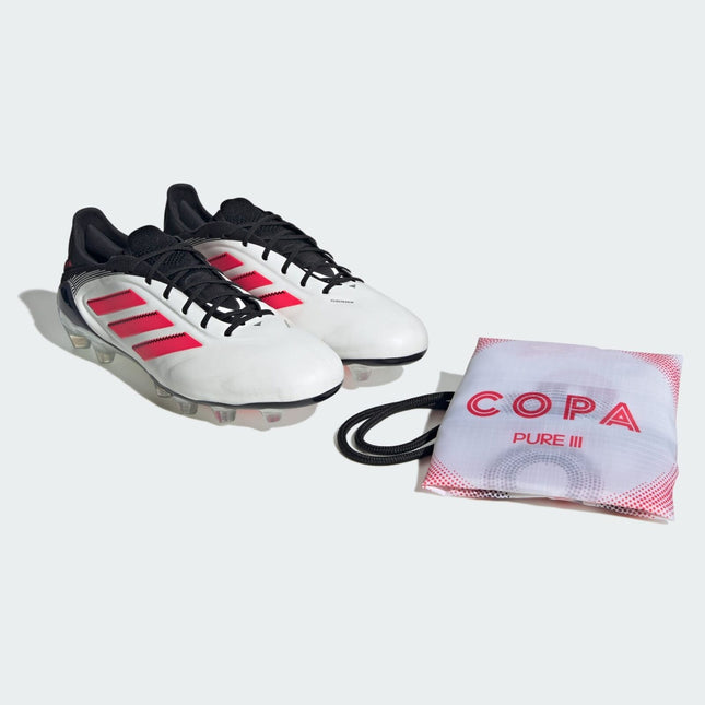 ID9034 adidas Copa Pure 3 Elite HG AG Cloud White Lucid Red Core Black (Men's)