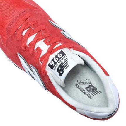 CM996CJ2 New Balance 996V2 Blast Red Silver Metallic Angora (Men's)