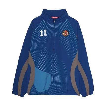 Supreme S Logo Track Jacket Navy