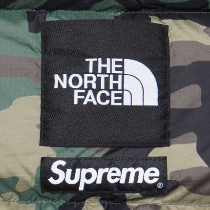 Supreme The North Face Split Nuptse Jacket Camo
