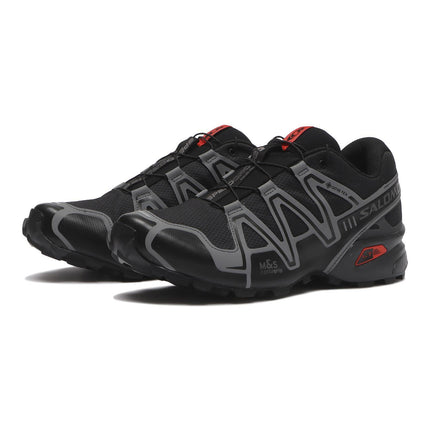 L47731700 Salomon Speedcross 3 GORE-TEX Black Asphalt Flame Scarlet (Men's)