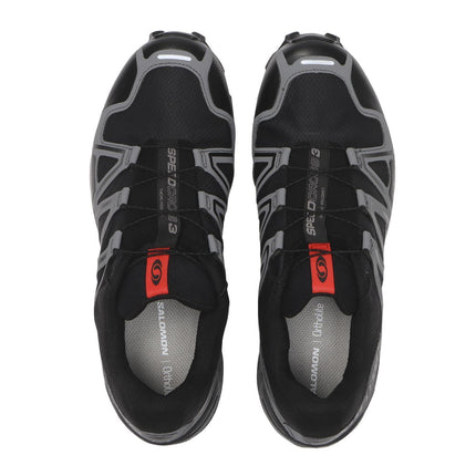L47731700 Salomon Speedcross 3 GORE-TEX Black Asphalt Flame Scarlet (Men's)