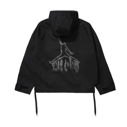 Nike Jordan Travis Scott Half Zip Jacket Black