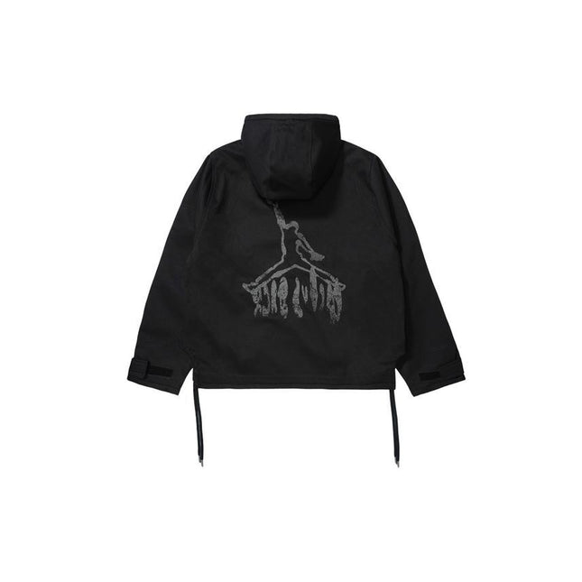 Nike Jordan Travis Scott Half Zip Jacket Black