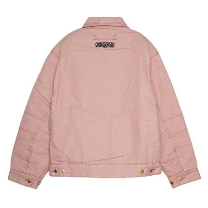 Supreme Dickies Hooded Work Jacket Dusty Pink