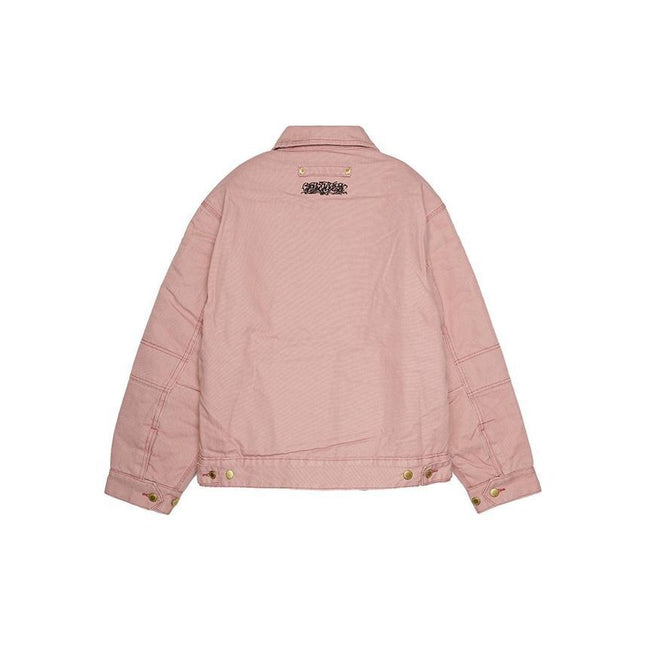 Supreme Dickies Hooded Work Jacket Dusty Pink
