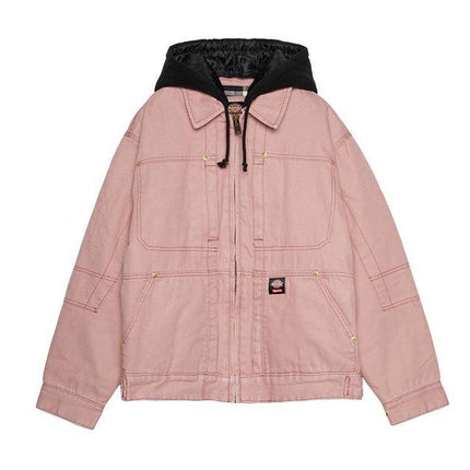 Supreme Dickies Hooded Work Jacket Dusty Pink