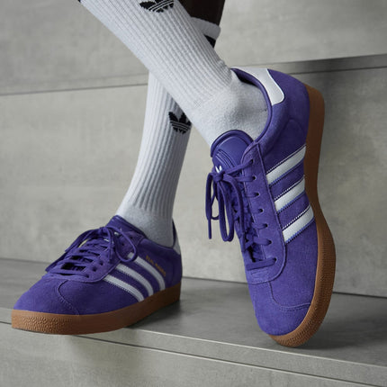 JS3041 Real Madrid adidas Originals Gazelle Terrace Icons Purple Cloud (Men's)