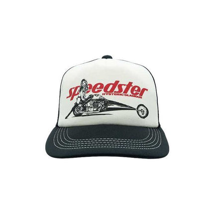 02221QH05 HYSTERIC GLAMOUR Speedster Mesh Cap Black