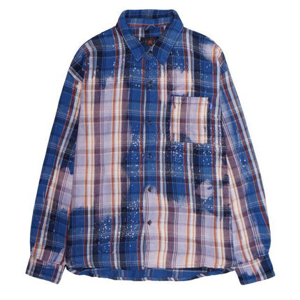 FQ5453-498/FQ5454-498 Nike JORDAN Awake NY Flannel Shirt Blue Pink