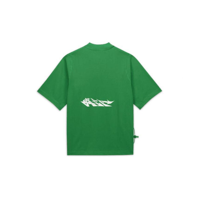 Nike Off-White Short Sleeve Top Green