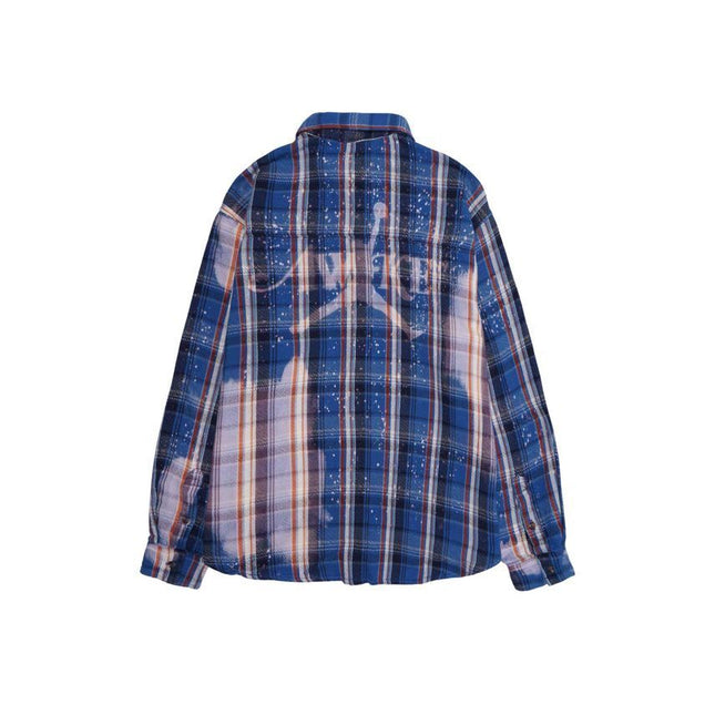 FQ5453-498/FQ5454-498 Nike JORDAN Awake NY Flannel Shirt Blue Pink