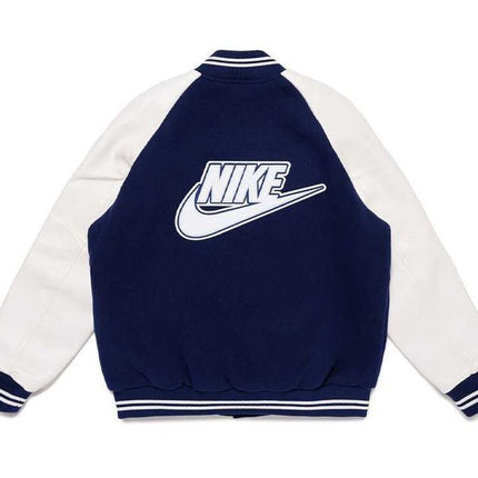 XX28JK004/FV5670-492 NIGO Nike NRG Varsity Jacket  Navy�iNIGO�j