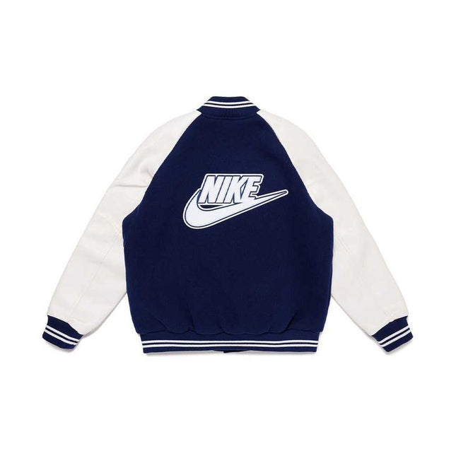 XX28JK004/FV5670-492 NIGO Nike NRG Varsity Jacket  Navy�iNIGO�j