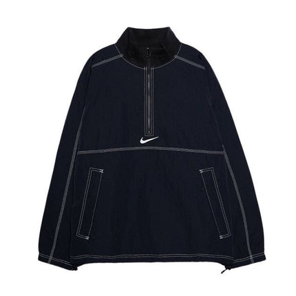 FQ0340-010 Supreme Nike Ripstop Pullover Black