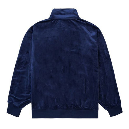 adidas Beckenbauer Velor Track Jacket Night Indigo