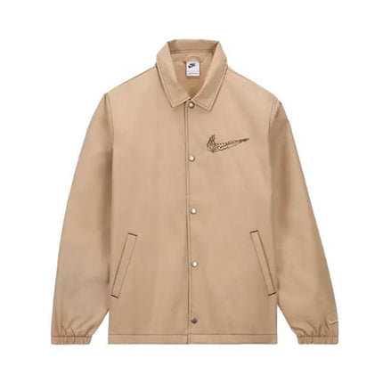 Nike Dia De Muertos Coach Jacket Beige