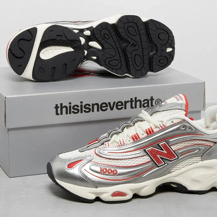 M1000TI thisisneverthat New Balance 1000 White Red (Men's)
