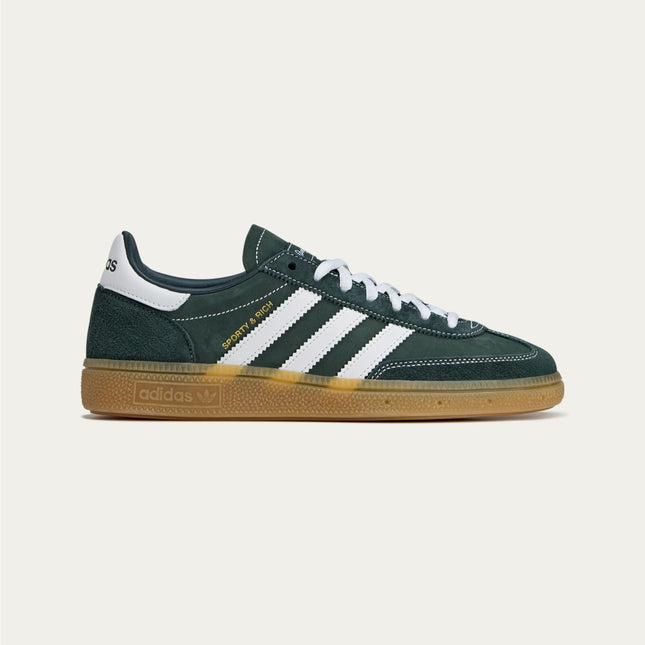 JP7067 Sporty Rich adidas Originals Handball Spezial Dark Green (Men's)