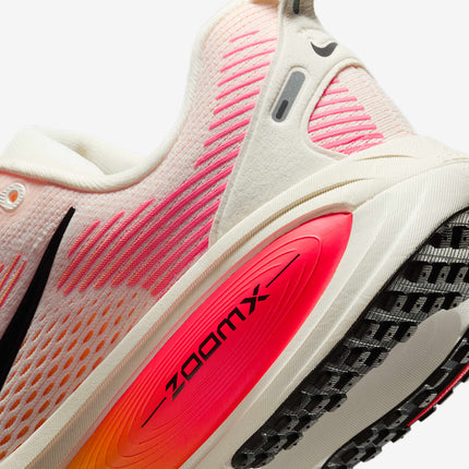 HM6804-100 Nike Vomero 18 Sail Bright Crimson Laser Orange Black (Women's)