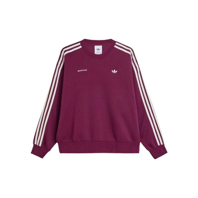 adidas Sporty Rich Sweatshirt Maroon