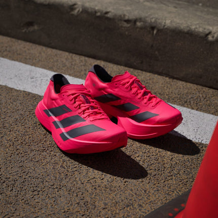 JR6356 adidas Adizero Adios Pro 4 Lucid Red Core Black Lucid Red (Women's)