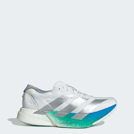 JR6354 adidas Adizero Adios Pro 4 Crystal White Matte Silver Glory (Women's)