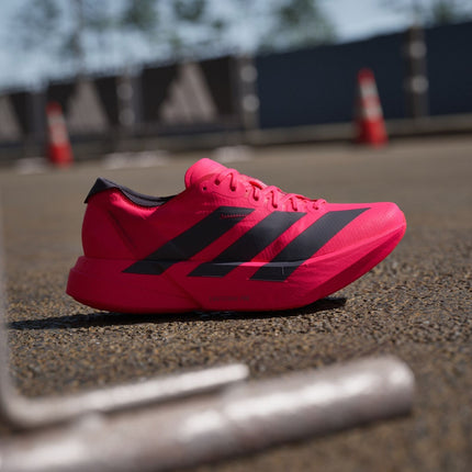 JR6356 adidas Adizero Adios Pro 4 Lucid Red Core Black Lucid Red (Women's)