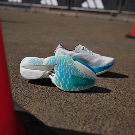 JR6354 adidas Adizero Adios Pro 4 Crystal White Matte Silver Glory (Women's)