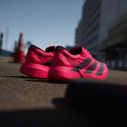 JR6356 adidas Adizero Adios Pro 4 Lucid Red Core Black Lucid Red (Women's)