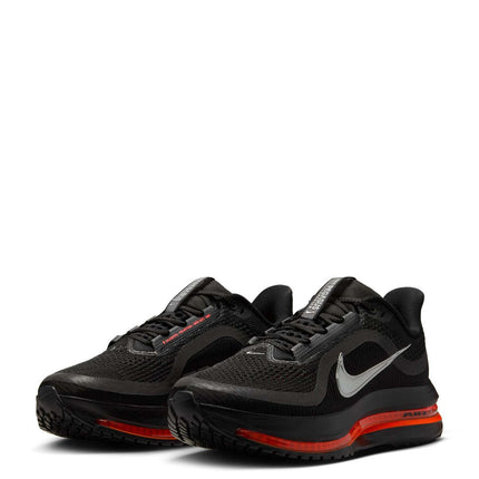 HQ2593-003 Nike Pegasus PRM Black Bright Crimson Metallic Silver (Women's)