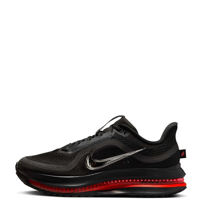 HQ2593-003 Nike Pegasus PRM Black Bright Crimson Metallic Silver (Women's)