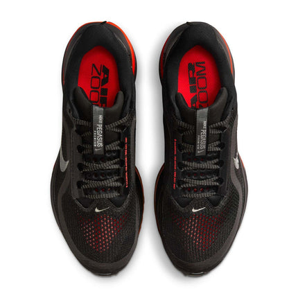 HQ2593-003 Nike Pegasus PRM Black Bright Crimson Metallic Silver (Women's)