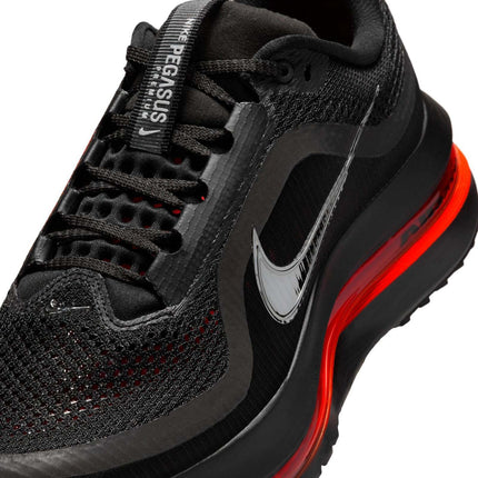 HQ2593-003 Nike Pegasus PRM Black Bright Crimson Metallic Silver (Women's)