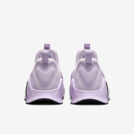 FJ7126-500 Nike Free Metcon 6 Barely Grape Lilac Bloom Black White (Women's)