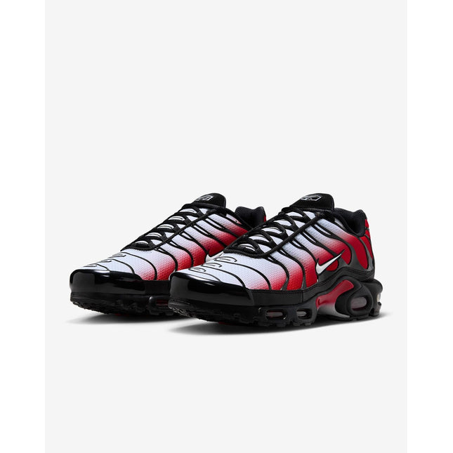 DM0032-017 Nike Air Max Plus Pure Platinum University Red Black White (Men's)